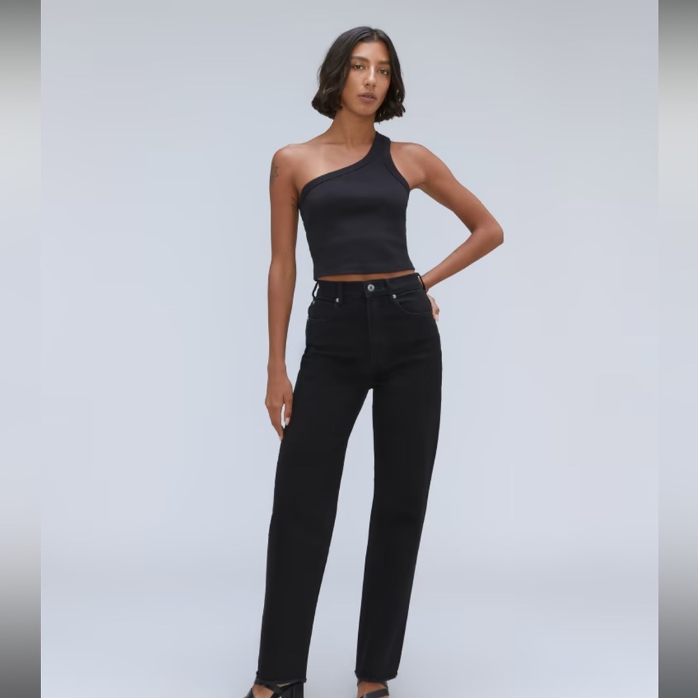 Everlane way high jeans black size 26